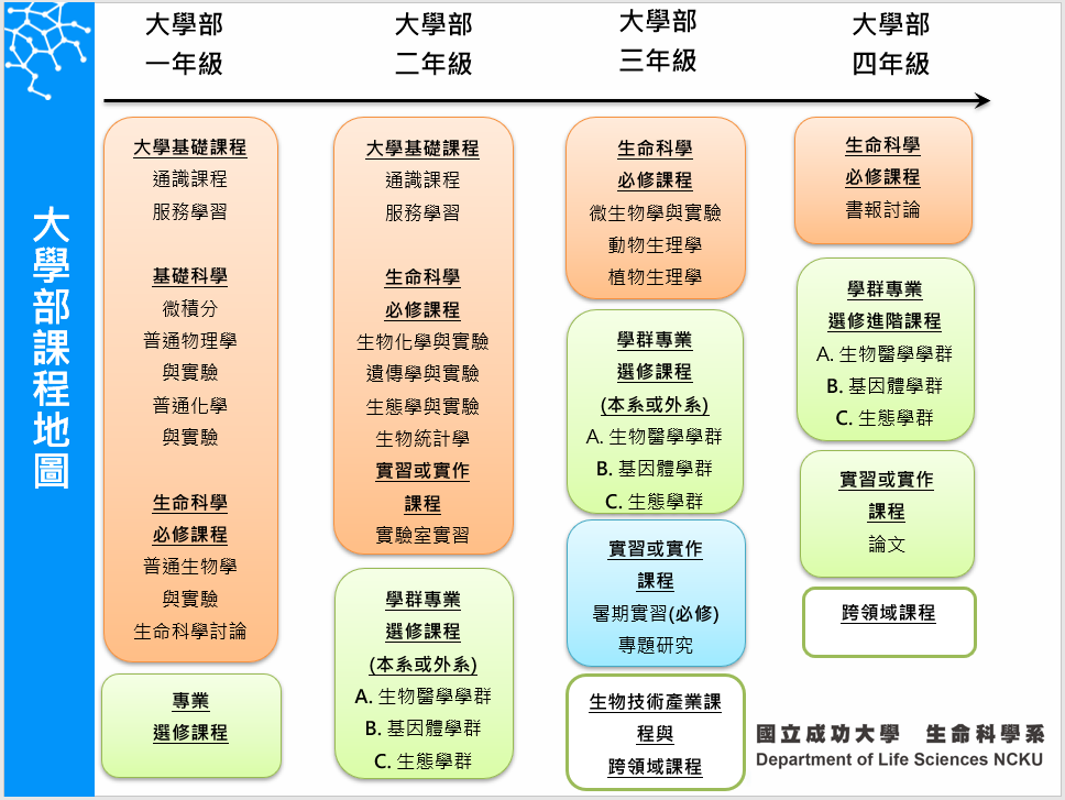 大學部課程地圖1